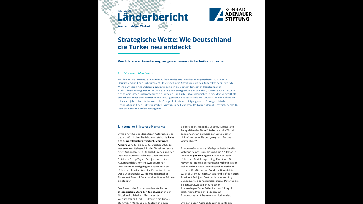 COMMENTARY: GERMANY&rsquo;S EURASIAN OPENING AND ITS STRATEGIC BLIND SPOTS
