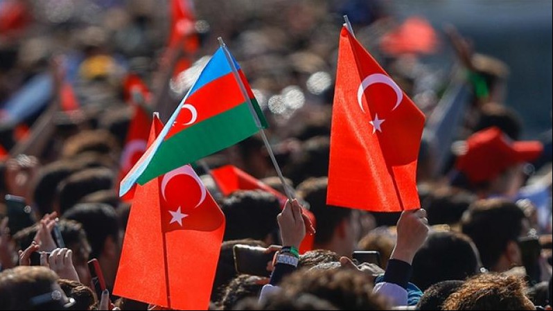 T&Uuml;RKİYE VE AZERBAYCAN İLİŞKİLERİ &Uuml;ZERİNDEN HEDEF ALINAN T&Uuml;RK DEVLETLERİ BİRLİĞİ